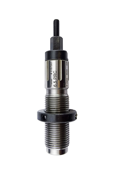 TRIEBELin Full Length Die 7/8 ja 375 Ruger mahdollistavat tarkat cartridge case -kokoamiset, helpon osien vaihdon ja oikean neck tensionin.